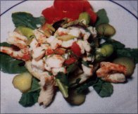 WITH SHRIMPS ARTICHOKE