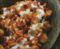 STUFFED DUMPLINGS WITH YOGHURT