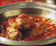 MEATBALLS IN TOMATO SAUCE