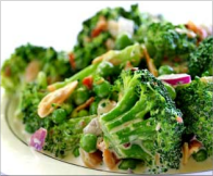 BROCCOLI AND	BEET SALAD