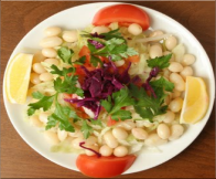 DRIED WHITE BEANS SALAD