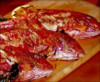 GRILLED RED MULLET