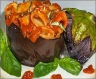 STUFFED EGGPLANT WITH OLIVE OIL